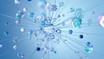 Abstract water drop image.